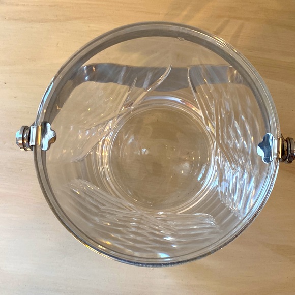 Vintage Crystal J. G. Durand Taille Cut Ice Bucket - Picture 6 of 9